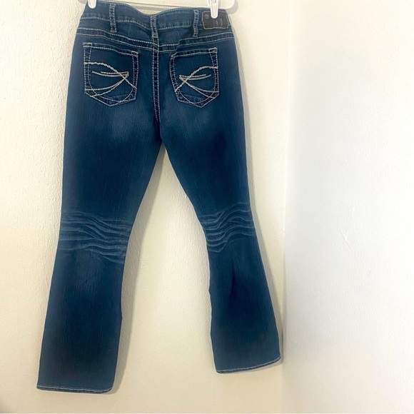 Silver Aiko Bootcut Jeans Women’s Dark Wash Size W31 L33 - Picture 4 of 11